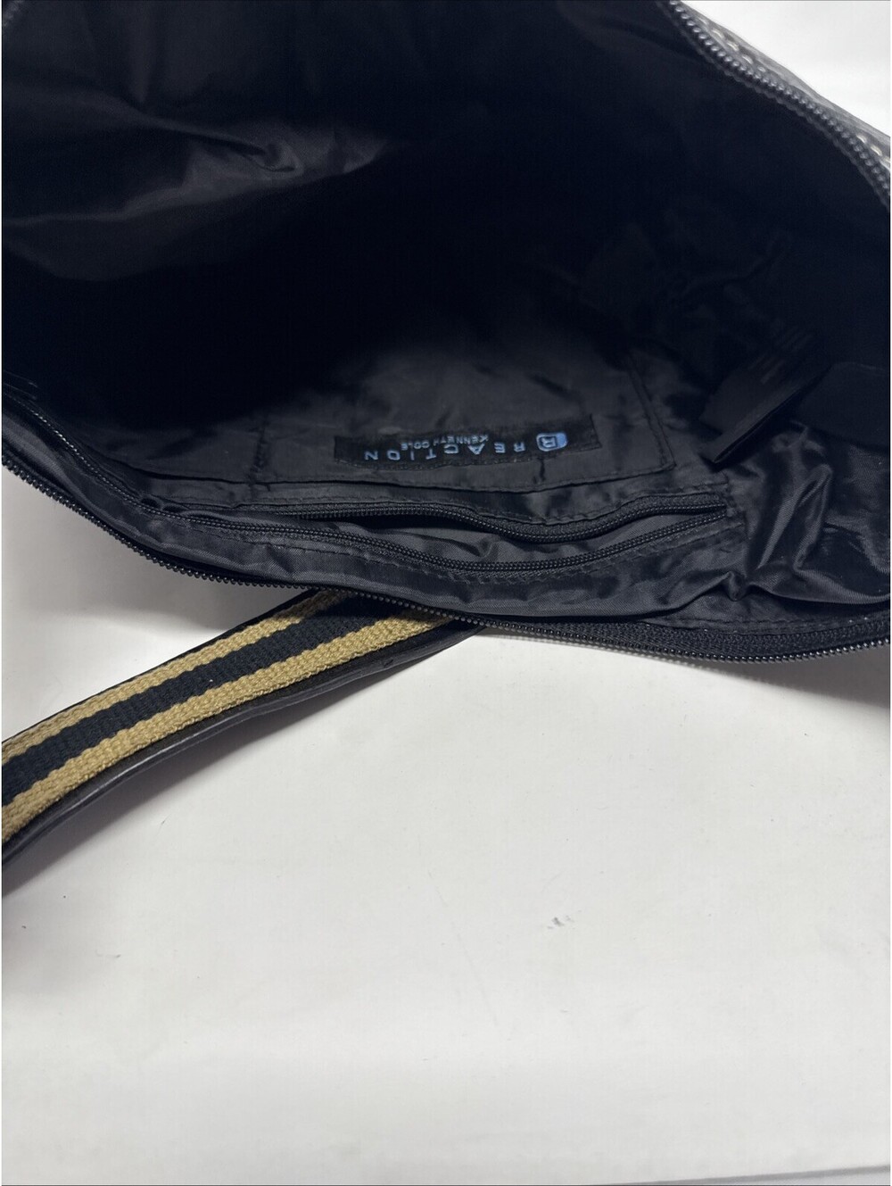 Reaction Kenneth Cole Black Shoulder Purse - Picture 3 of 4